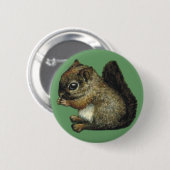 baby-eekhoornplaatje ronde button 5,7 cm (Voorkant /achterkant)