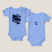 Baby Een stuk met originele kunst (Ontwerp Voorkant & Achterkant)
