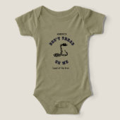 Baby een stuk "Niet op mij trappen" (Design voorkant)
