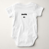 Baby Eén stuk Suite Romper (Achterkant)