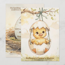 Baby Eend Digitale Download Bad Uitnodiging