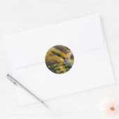 Baby eend - onschuld ronde sticker (Envelop)