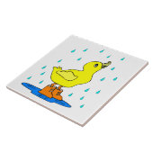 Baby eend tegeltje (Zijkant)