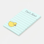 Baby Eend To Do List Post It Notities Post-it® Notes (Schuin)
