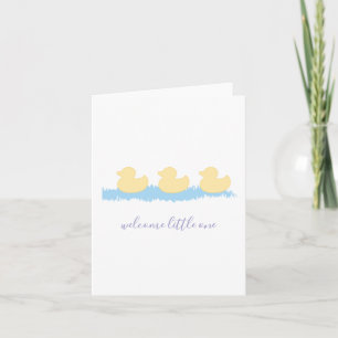 Baby Eenden Baby Shower Kaart voor Nieuwe Baby