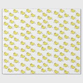 Baby Eenden Verpakkingsdocument Cadeaupapier (Vlak)