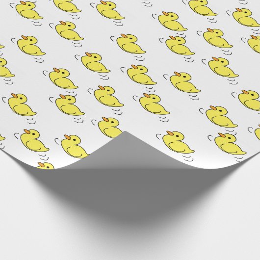 Baby Eenden Verpakkingsdocument Cadeaupapier (Hoek)