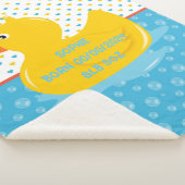 Baby eendendeken sherpa deken (3/4)