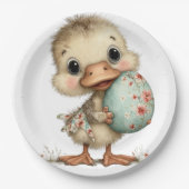 Baby Eendje Papieren Bordje (Voorkant)