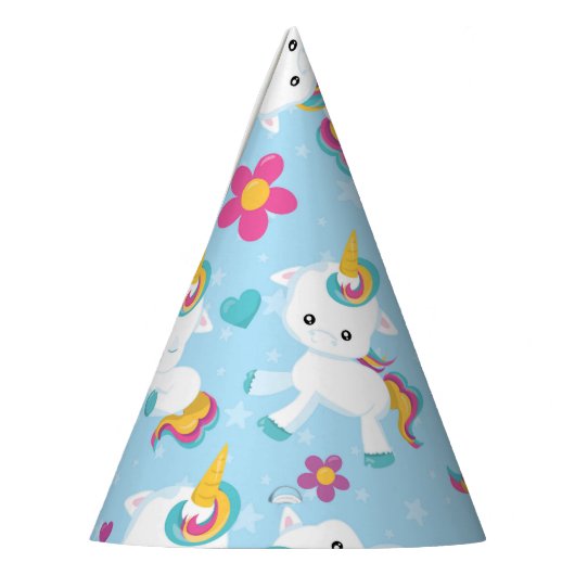 Baby Eenhoorn Feesthoedjes (Links)