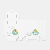 Baby Eenhoorn Genderneutraal Baby shower Bedankdoosjes (Uitgevouwen)