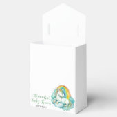 Baby Eenhoorn Genderneutraal Baby shower Bedankdoosjes (Geopend)