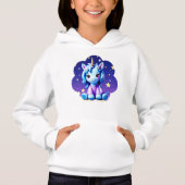 Baby Eenhoorn in PJ's capuchon (Voorkant)