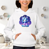 Baby Eenhoorn in PJ's capuchon