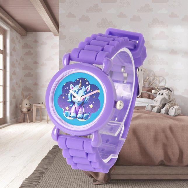 Baby Eenhoorn in PJ's eWatch Horloge (Creator heeft geüpload)
