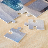 Baby Eenhoorn Kerstmis Legpuzzel (Zijkant)