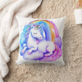 Baby eenhoorn meisjes kussen (Deken)