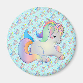 Baby Eenhoorn Regenboog Pony Magneet