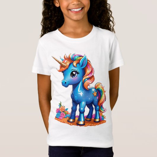 Baby eenhoorn t-shirt (Voorkant)