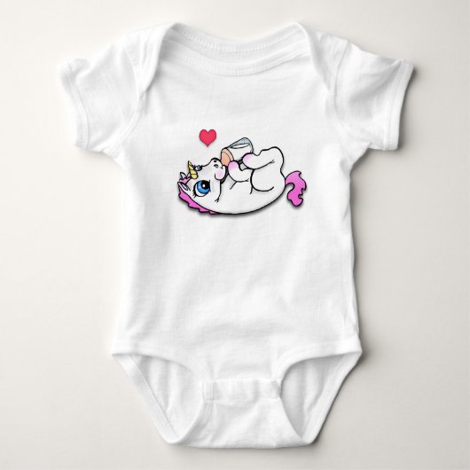 Baby eenhoorningstijd romper (Voorkant)