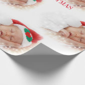BABY EERSTE CHRISTMAS WRAPPINGPAPIER CADEAUPAPIER (Hoek)