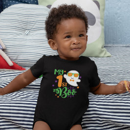 Baby Eerste Halloween Ghost Boo Romper