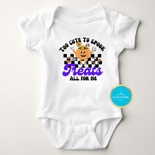 Baby eerste Halloween te Schattige om te spook Romper