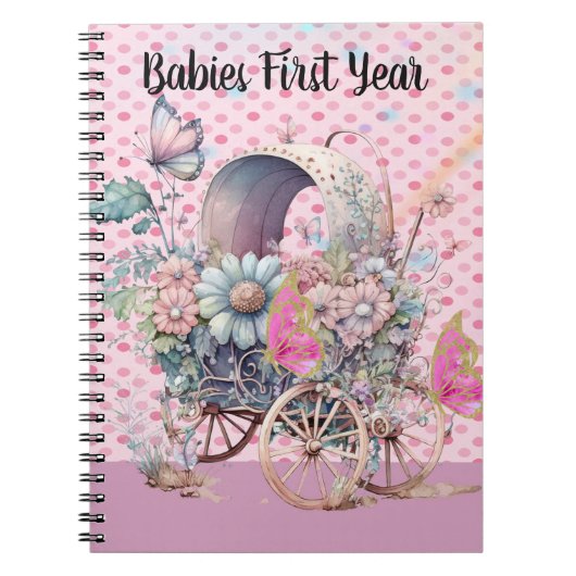 Baby Eerste Jaar Notitieboek (Voorkant)