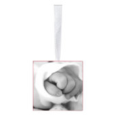 Baby Eerste Kerst 5 Foto's Rode Naam Verjaardag Decoratie (Rechts)