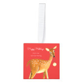 Baby eerste kerst decoratie (Voorkant)