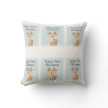 Baby eerste kerst rendier knuffel nursery vakantie