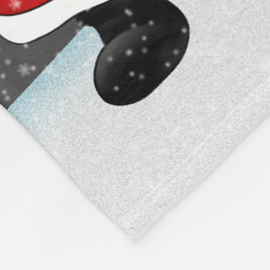 Baby eerste kerst unisex Santa Vakantie Fleece Deken (Hoek)