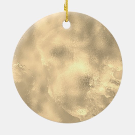 Baby eerste kerstfoto keramisch ornament (Achterkant)