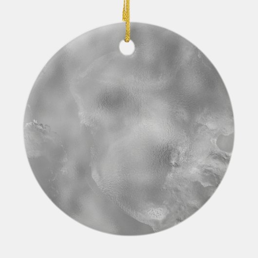 Baby eerste kerstfoto keramisch ornament (Achterkant)