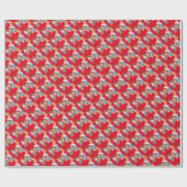 Baby eerste kerstinpakpapier cadeaupapier (Vlak)