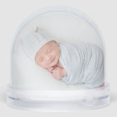 Baby Eerste Kerstkerst Sneeuwbol (Achterkant)