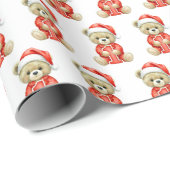Baby Eerste Kerstmis Inpakpapier (Rol Hoek)