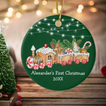 Baby eerste kerstontbijtgordelroodlampjes