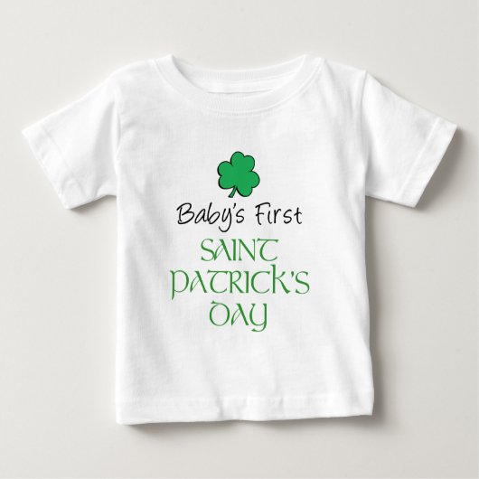 Baby Eerste St. Patricks Dag (Voorkant)