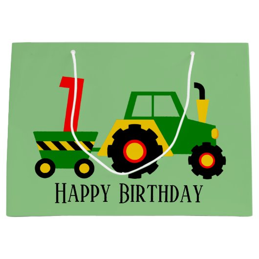 Baby eerste trekkerpartij groot cadeauzakje (Voorkant)