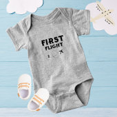 Baby EERSTE VLIEGTUIG,Cool Vliegtuig, Reizen,Cute  Romper