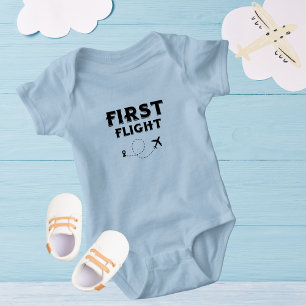 Baby EERSTE VLUCHT, Cool Vliegtuig, Reizen, Mooie  Romper