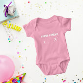 Baby EERSTE VLUCHT, Cool Vliegtuig, Reizen Romper