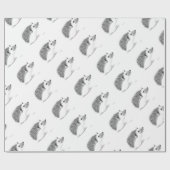 Baby egel cadeaupapier (Vlak)