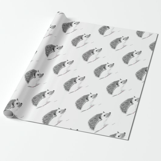 Baby egel cadeaupapier (Uitgerold)