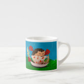 Baby Egel Espresso Kop (Rechts)