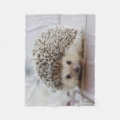 Baby egel fleece deken (Voorkant)