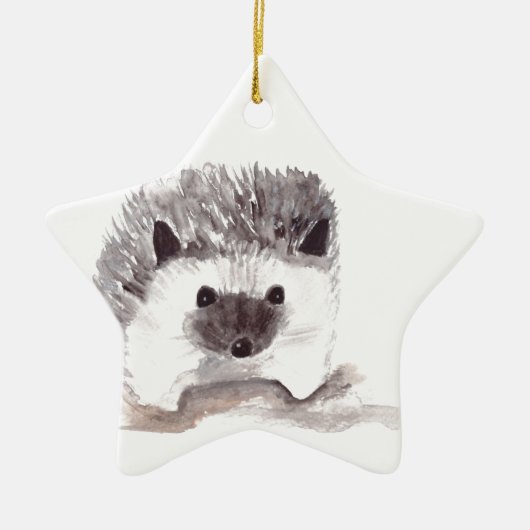 baby egel keramisch ornament (Voorkant)