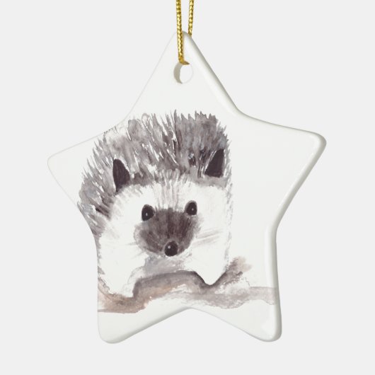 baby egel keramisch ornament (Links)