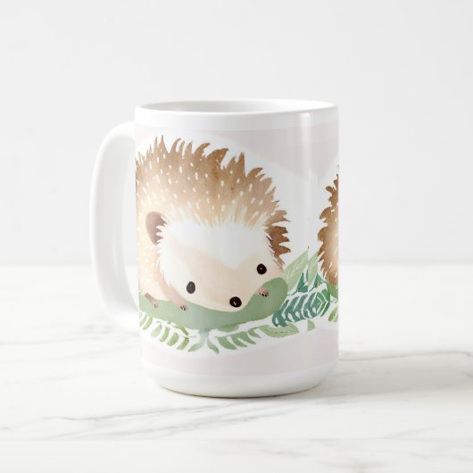 Baby egel koffiemok (Voorkant links)